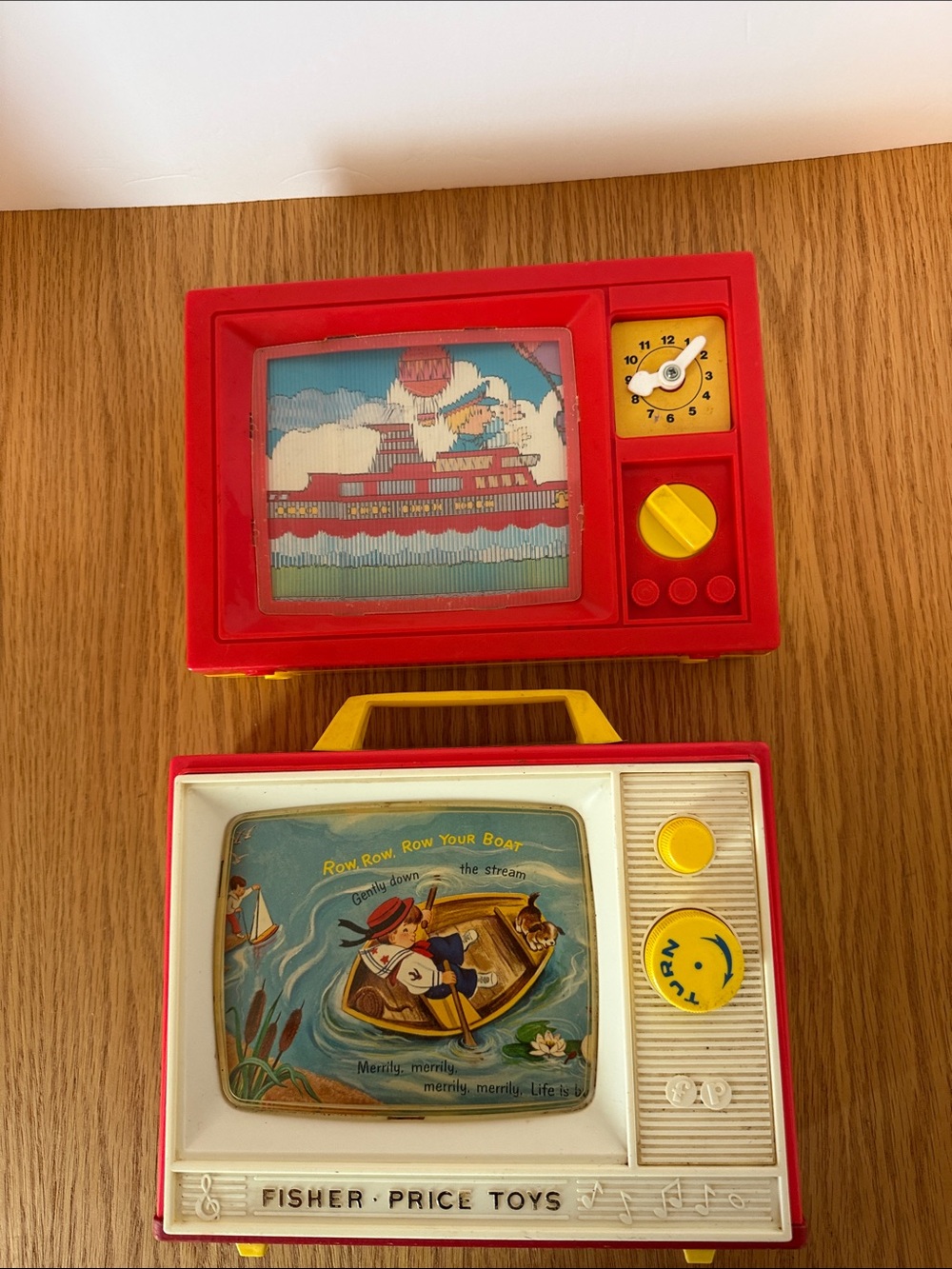 Fisher-Price 1966 and 1979 TV
